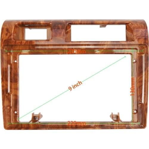 9 INCH Car Audio Frame GPS Navigation Fascia Panel Car dvd Plastic Frame Fascia is suitable for TOYOTA LAND CRUISER LC76 2015