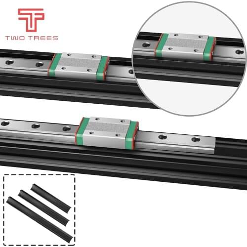 2040 V-slot Aluminum Profile+MGN12C/ MGN12H Kits 200/300/400/500mm Linear Guide for CNC Laser Engraving Machine 3D Printer Frame