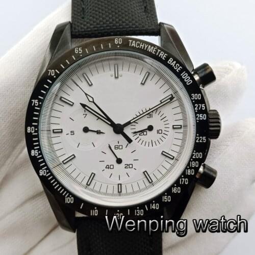 Fashion Hot Selling mans 40mm scratch proof glass stainless steel case day week indicator Mechanical automatic men’s watch