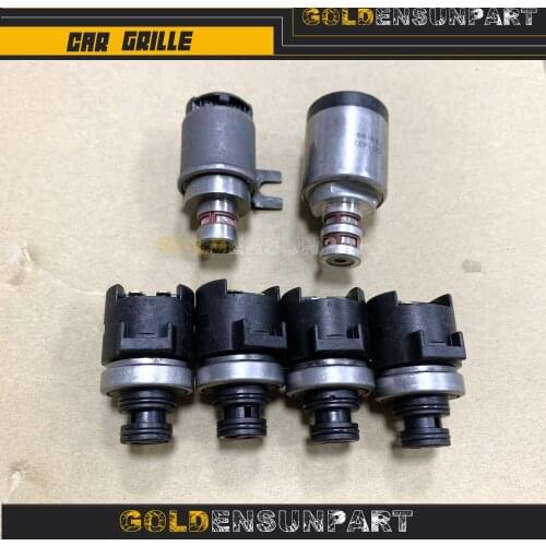 Set of 6 5R55E 4R44E 4R55E 5R44E Transmission Shift Solenoid Valves Testede For Ford Mazda Coast Ford 97-up