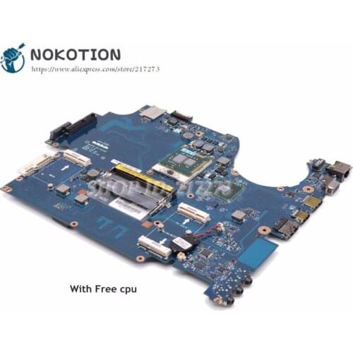 NOKOTION For Dell studio 1747 1749 Laptop Motherboard CN-0Y99F7 0Y99F7 NAT02 LA-5154P Main Board HM55 UMA DDR3