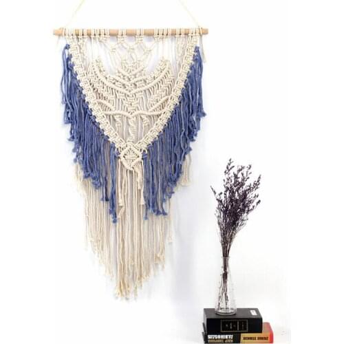 Nordic Bohemian Mandala Tapestry Room Decoration Handmade Wall Hanging Tapestry Macrame Wedding Ceremony Backdrop Art Home Decor