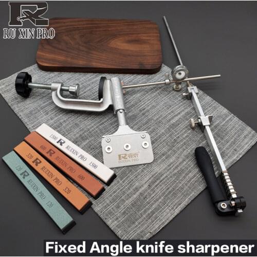New Ruixin Pro Knife sharpener with 360 degree flip Constant angle Grinding tools Grinder machine diamond whetstone