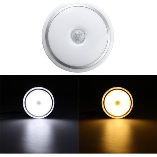 12W PIR Motion Sensor Acrylic led ceiling light lamp warm white/white modern restaurant /Bathroom Ceiling lamp led lighting