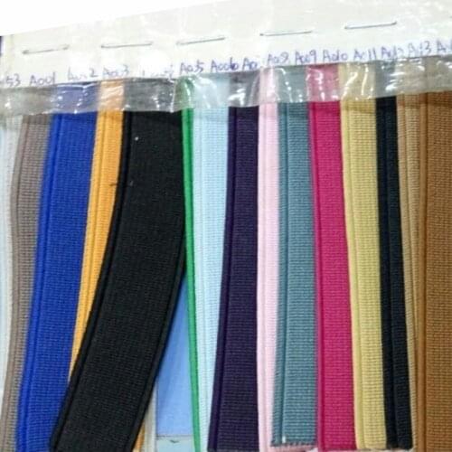 2 inch colored elastic band webbing high quality factory for sale
