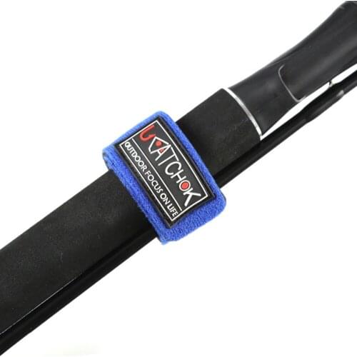 2pcs/1bags Fishing Rod Wrapper Bundle Wrapping tape CR rubber Elastic Fasten Strap Belt fishing tool accessory fishing Tackle