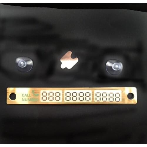 2020 new parking card luminous phone number card for Mercedes-Benz Series-A B C E S G M ML GLK CL CLK CLS GL GLK R SL SLK SLS