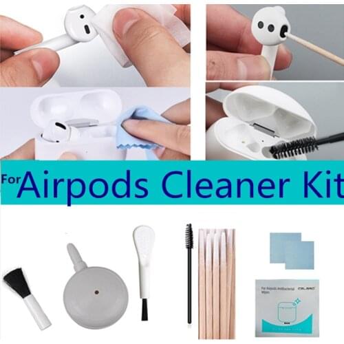 3sets/2sets/1set For Apple Airpods Pro 1 2 cleaner tool set kit for Samsung Galaxy for Oneplus vivo oppo earphone accessories