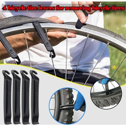 4PCs Bicycle Tyre Tire Lever Repair Opener Breaker Tool 2020 New Bicycle Tools Tire Pry Bar Bicycle Accessories for Wheel Repair