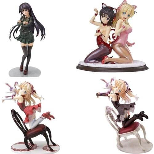 Anime KOTOBUKIYA My Friends Rarely PVC Sexy Girl Action Figure Toy Kobato Hasegawa Mikazuki Yozora Kashiwazaki Sena Modle Doll