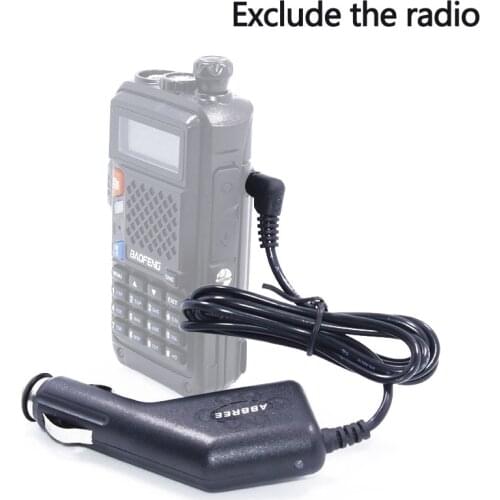Baofeng 12-36V Input 8.4V Output Truck Car Charger Cable Line for Baofeng Walkie Talkie BF-UVB3 Plus UV-S9 3800mah Battery