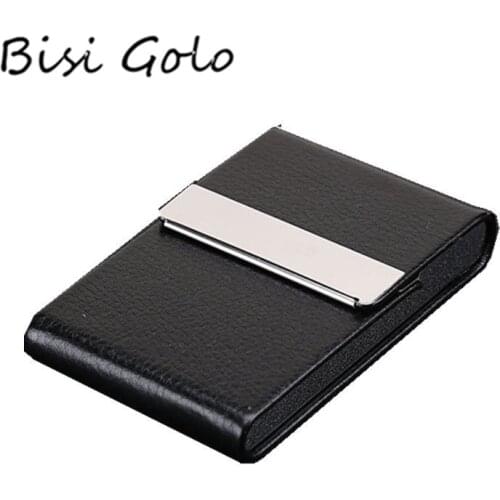 BISI GORO 2021 Men Credit Card Package Men Card Holder Men Business Card Case Women Business Card Holder Porte Carte ID Holder