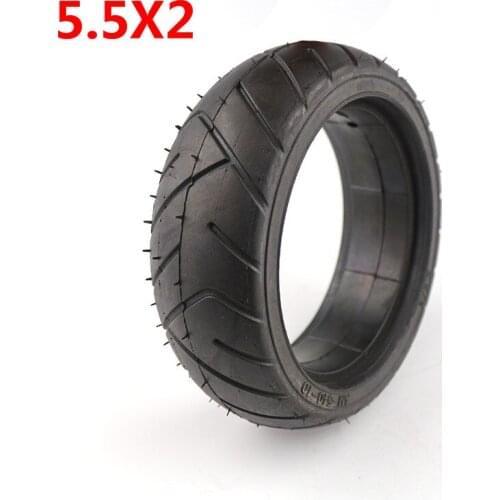 Rubber Solid Tire 5.5x2 external diameter 128mm fits for Hoverboard Self Balancing Electric Scooter Spare Parts