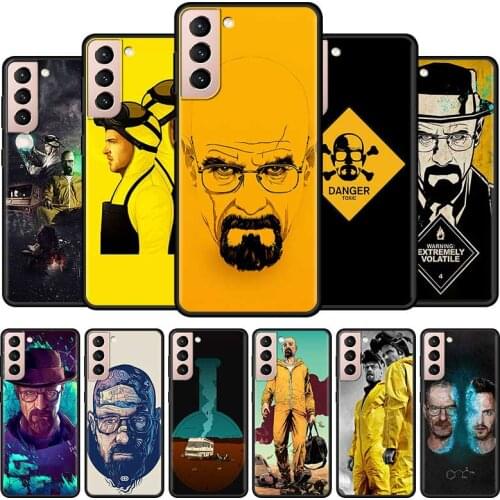Breaking Bad Chemistry Walter White Cell Phone Case for Samsung Galaxy S21 Ultra S20 FE S10 5G S9 S8 Plus S10e S7 Edge Cover