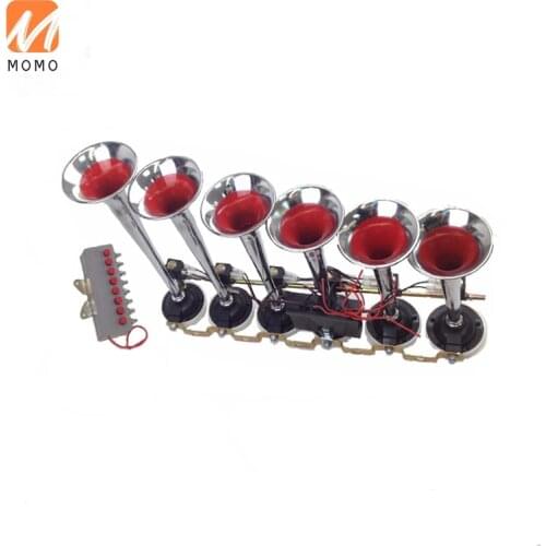 Musical 6 pipes air horn truck bus 8 melody music air horn pakistan