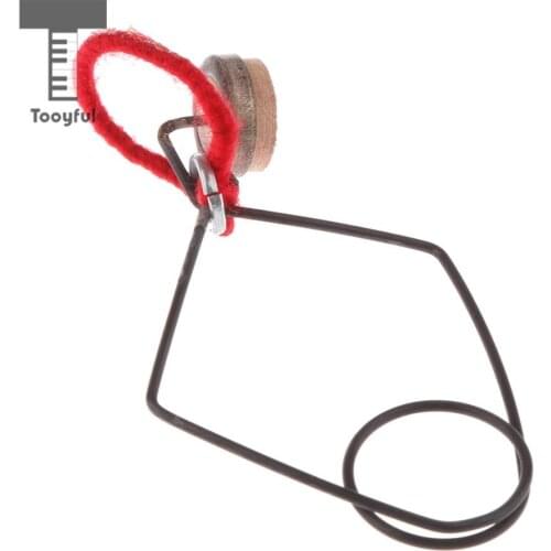 Tooyful sTEEL Flute Button Key Pad Indentation Clip Repair for Flute-Players Flute Maintenance Tools DIY