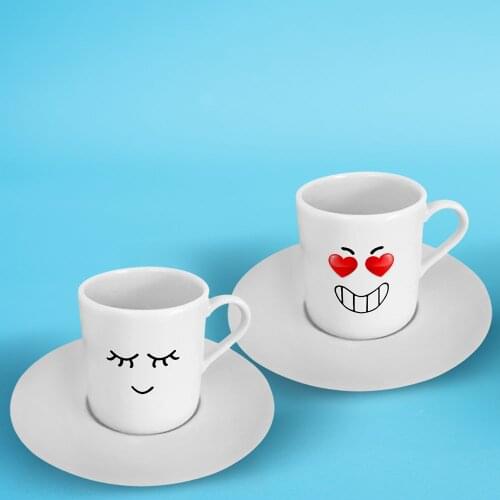 Personalized Dual Turkish coffee Cup Pad-9