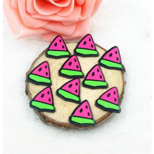 50pcs/lot flat back planar resin fruit foods cabochons accessories about 12mm