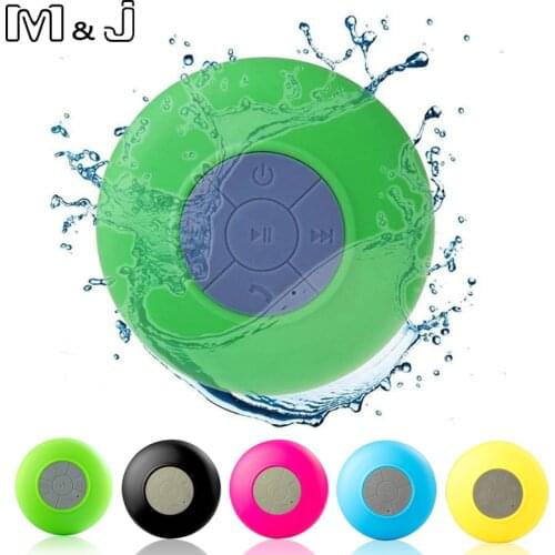 Portable Bluetooth Speaker Wireless Waterproof Shower Speakers for Phone PC Bluetooth Soundbar Hand Free Car Speaker Loudspeaker
