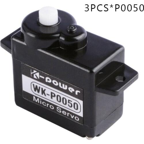 3PCS K-power P0050 5G/1KG/0.08Sec High Speed Micro Servo for RC Airplane Car Hobbies