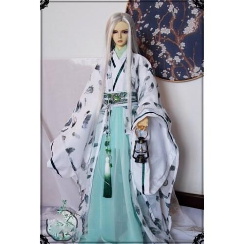 1/4 1/3 Scale BJD Clothes Hanfu Ancient Costume Dress Samurai Outfit For BJD/SD MSD SD13 SSDF Strong Uncle Doll B0230