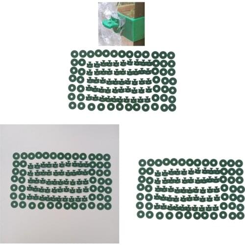 150pcs Greenhouse Clips & Washers for Greenhouse Insulation Bubble Net Shading