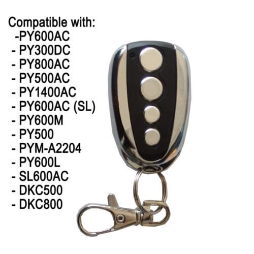 2 Pcs Swtich Remote Control Transmitter For Joy Tech Sliding Gate Motor