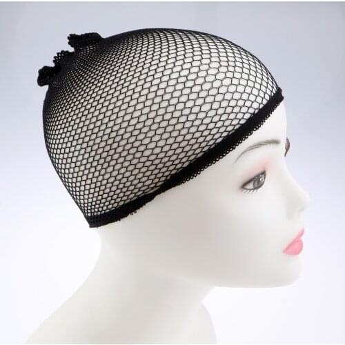 5pcs Wig Making Mesh Cap Adjustable Weave Breathable Wigs Weaving Lace Net
