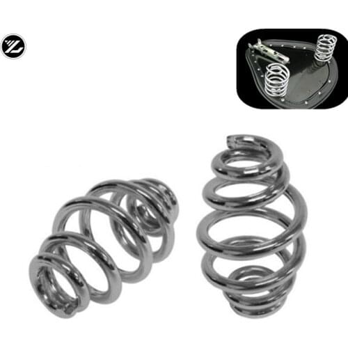 8*4.5CM Universal Motorcycle retro Solo Seat Cushion Springs Mounting Bracket clip kit set for Harley Chopper Bobber saddle seat