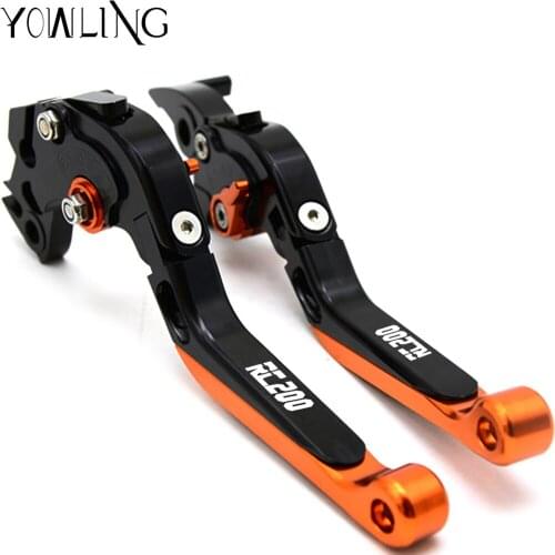 For RC 200 RC200 2014 2015 2016 2017 CNC Motorcycle Accessories Folding Extendable Brake Clutch Levers