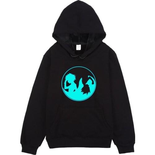 New Luminous Anime Hunter X Hunter Prints Boys Girls Kids Warm Fleece Hooded Jacket Men Sweatshirt Casual Pocket Women Hoodies