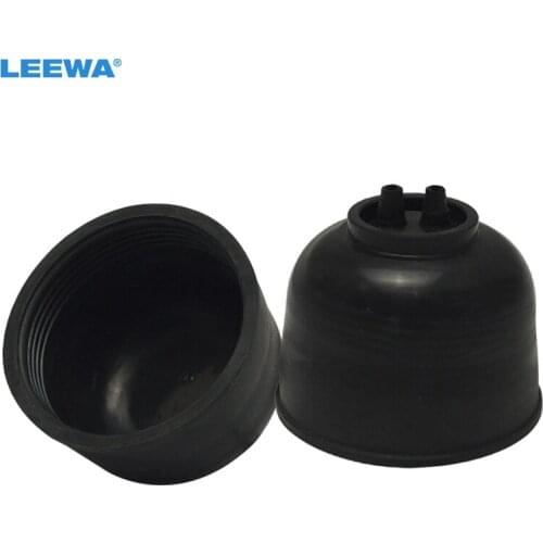 LEEWA 20PCS Waterproof DustProof Cover Rubber Anti-Dust Sealing For 45mm-45mm Car LED/HID Headlight Cover Cap #5602