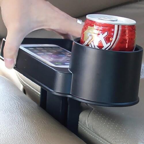 Multifunction Car Holder Cup Seat Multi Drink Food Cup Tray Stand Organizer
