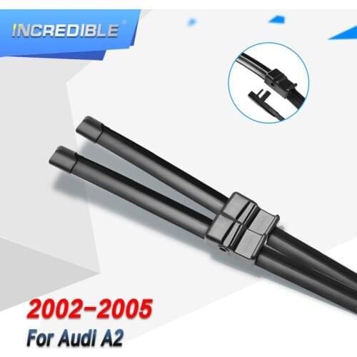 INCREDIBLE Wiper Blades for Audi A2 Fit Side Pin Arms 2002 20003 2004 2005