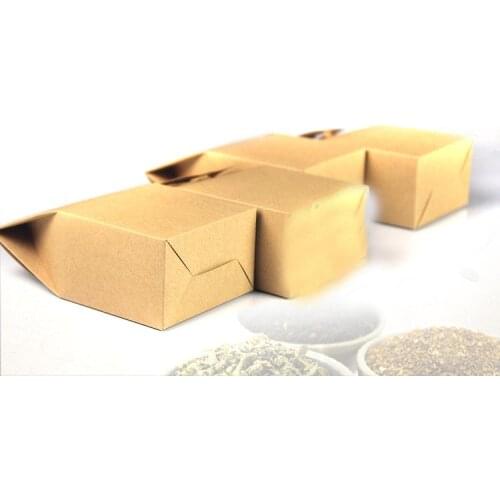 10*15.5*6cm 100pcs/lot Hot Natural Kraft Paper Bags,Party Gift Packing Box,Cookie/Candy/Nuts Bag/DIY Gift Handle Packing Box