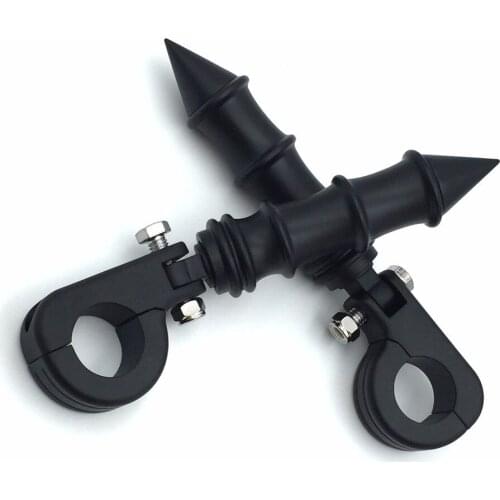 Aftermarket Fit Front Engine Guards with 1 1/4" Diameter Tubing For Suzuki Yamaha Honda GoldWing VTX1300 Shadow Valkyrie Triumph