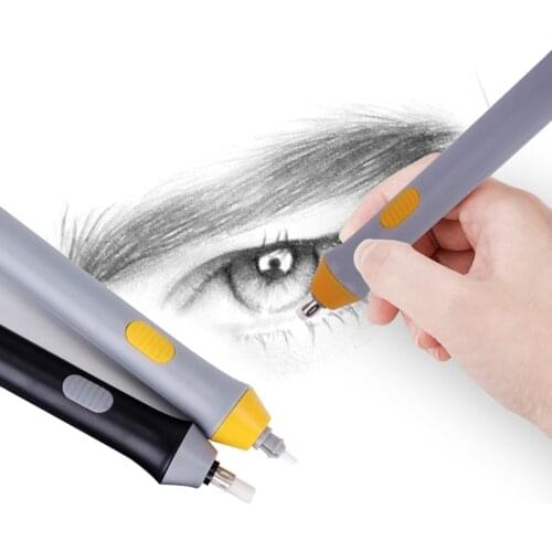 Adjustable Electric Eraser For Sketch Writing Drawing Battery Powered Electric Eraser Gift Office School Students Stationery