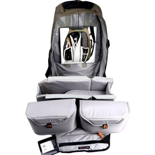 New arrival Lowepro Scope Travel 200 AW outdoor eyepiece telescope backpack SLR telephoto lens camera bag with rain cover