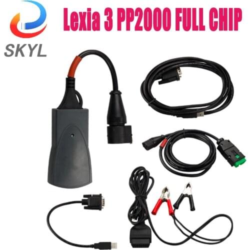 SKYL Lexia 3 Full Gold Chip 921815C PP2000 Diagbox V7.83 Lexia3 For Citroen/Peugeot Auto Scanner Lexia OBD Car diagnostic Tools