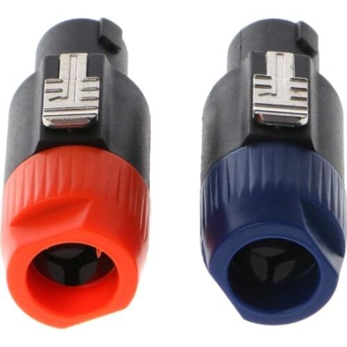 Speakon Male Plug Speaker 4 Pole 4 pin Neutrik Type NL4FX Audio Cable Connector