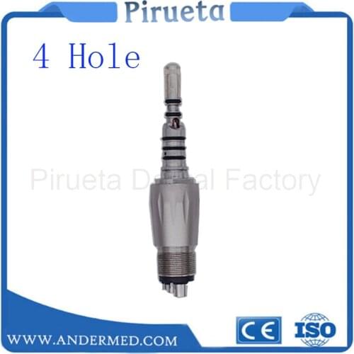 Dental 4/6 Hole Fiber Optic LED Quick Coupling for Kavo Handpiece Dentist Material
