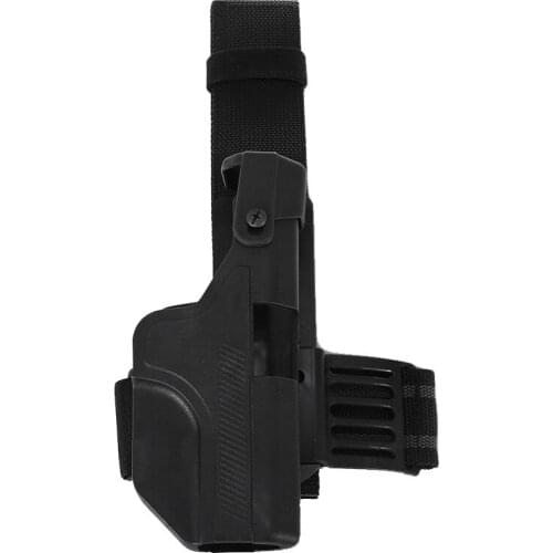 Tactical Auto Loading Gun Holster Right Hand Hunting Accessories Gun Case Quick Drop Glock 17 19 23 Leg Thigh Pistol Holster