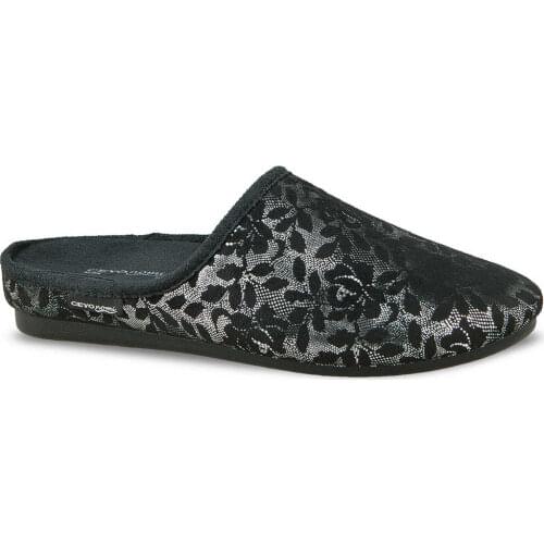 CEYO RITA Women Slippers Slipper Casual Burgundy Black Homewear Home Wear Winter