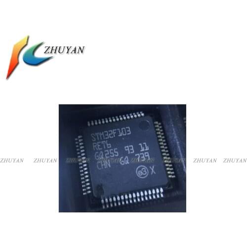 10PCS~50PCS!!! NEW Original STM32F103RET6 LQFP-64 STM32F103 32F103 LQFP64 32-bit microcontroller chip In Stock