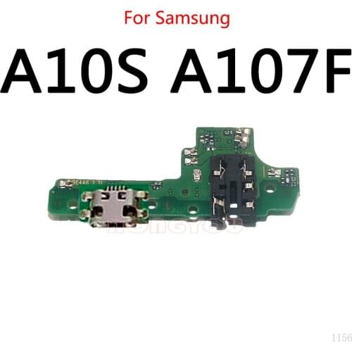 10PCS AAA Quality For Samsung Galaxy A10S A20S A3S0 A40S A50S A70S USB Charging Dock Port Socket Jack Connector Board Flex Cable