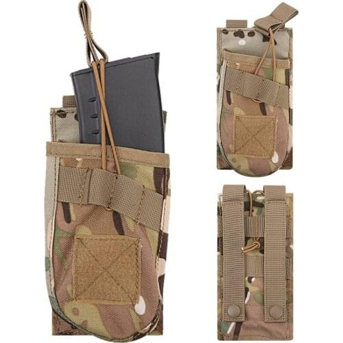 1000D Tactical Airsoft AK M4 AR15 Single Magazine Pouch Molle Pouch For Plate Carrier Hunting Gun and Equipment Accessories