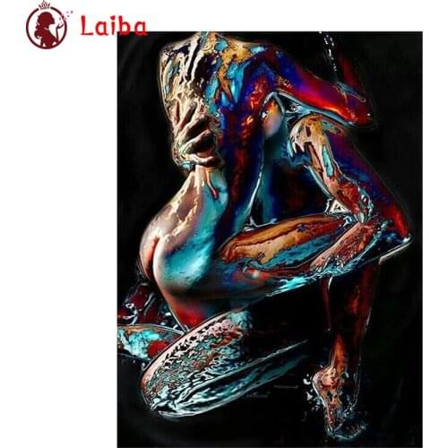 Diamond Painting Abstract art, romantic couple in love Cross Stitch Diamond Mosaic Picture Embroidery crystal Beaded Handicraft