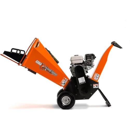 Gasoline Power Wood Chipper Shredder Electric Start Machine 15hp Petrol Engine