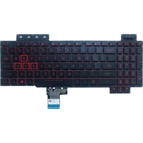 English Backlit keyboard for Asus TUF Gaming FX505 FX505G FX505D FX505GD FX505GE FX505GM FX505DY FX505DV fx505dt US laptop