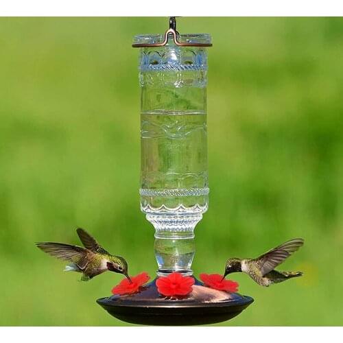 Hummingbird Feeder Replacement Flowers Port Replacement Parts Durable Pet Bird Feeding Supplies 10PCS